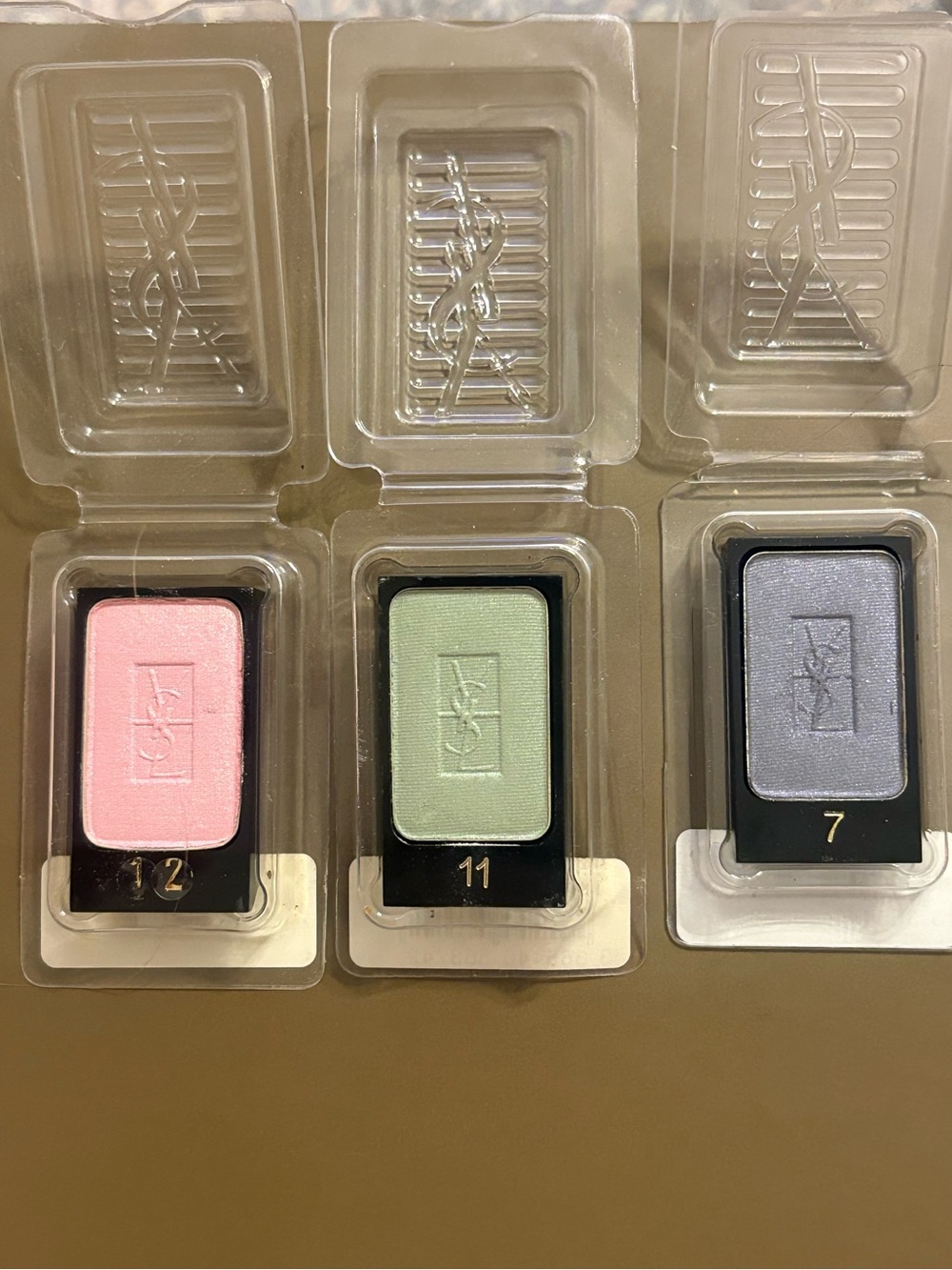 YSL Ombre Solo Lasting-Radiance Eyeshadows 🌵#11 #12 #7